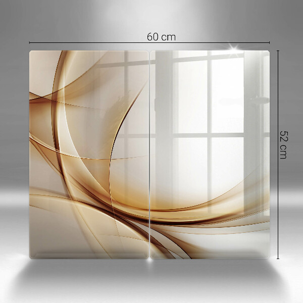 De vidrio templado Formas abstractas
