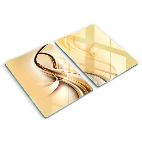 De vidrio templado Abstracción de humo