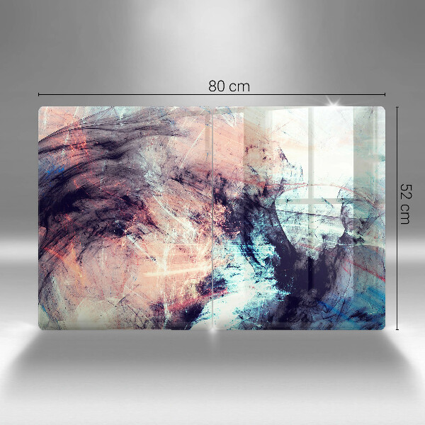 De vidrio templado Abstracción pintada