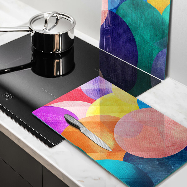 De vidrio templado Círculos de colores