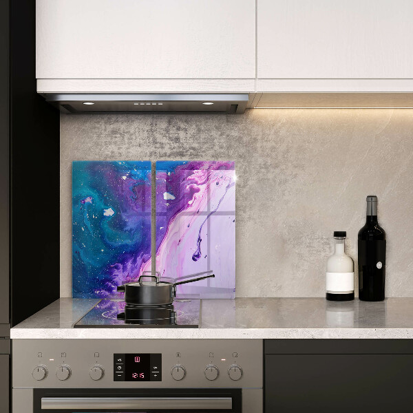 De vidrio templado Tintas de abstracción