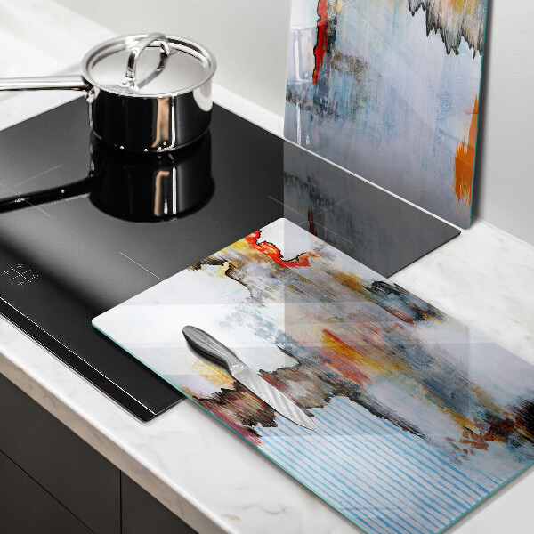 De vidrio templado Pinturas de abstraccion