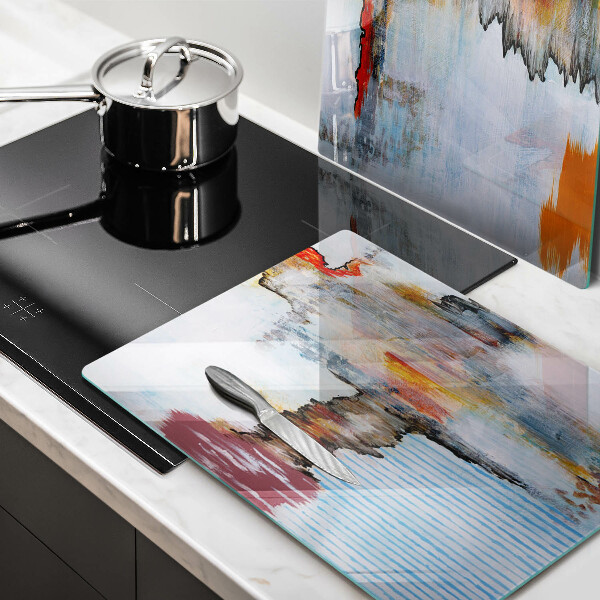 De vidrio templado Pinturas de abstraccion