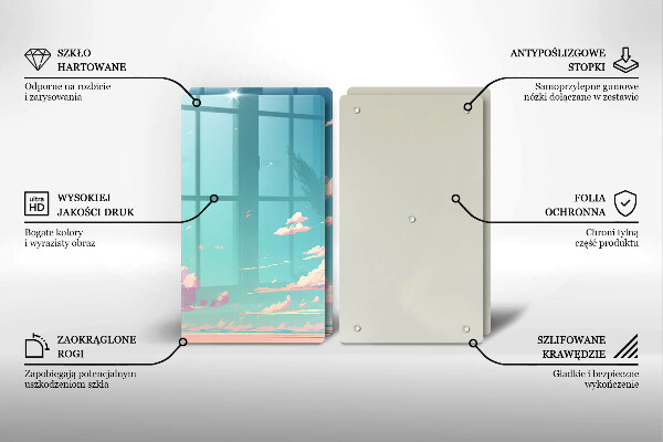 De vidrio templado El cielo de cuento de hadas