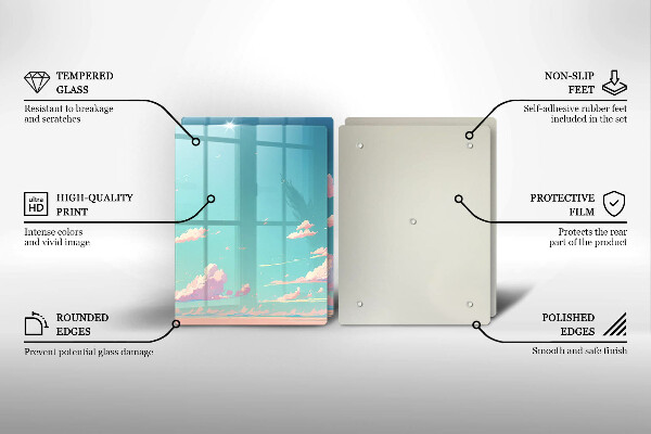 De vidrio templado El cielo de cuento de hadas