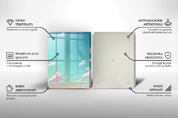 De vidrio templado El cielo de cuento de hadas