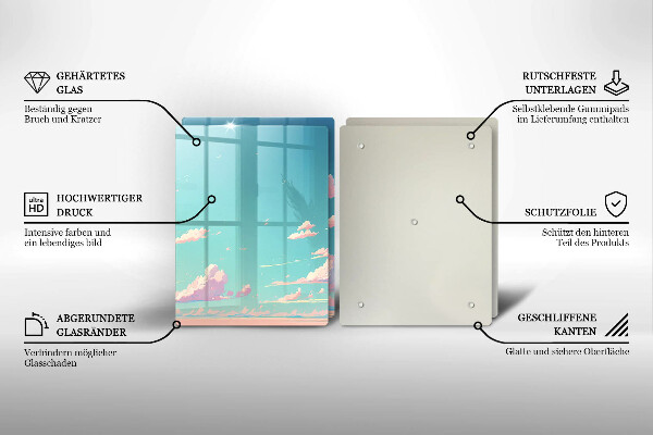 De vidrio templado El cielo de cuento de hadas