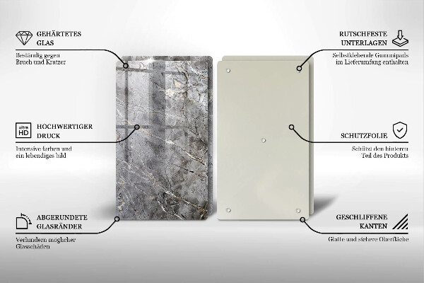 De vidrio templado Textura de piedra