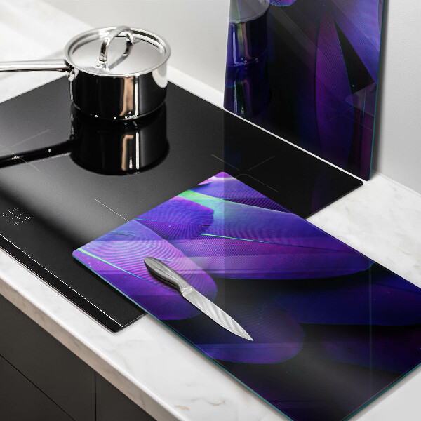 De vidrio templado Plumas de neón