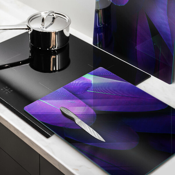 De vidrio templado Plumas de neón