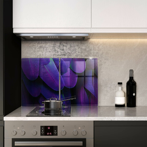 De vidrio templado Plumas de neón