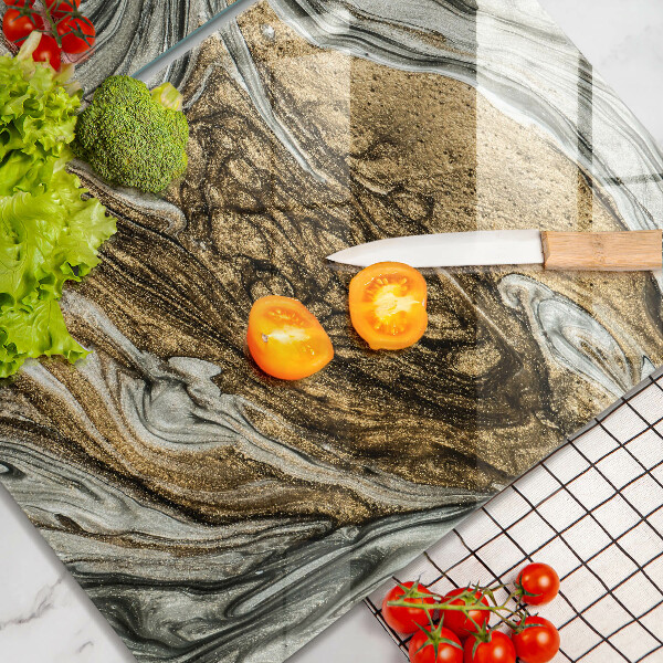 De vidrio templado Rica abstracción