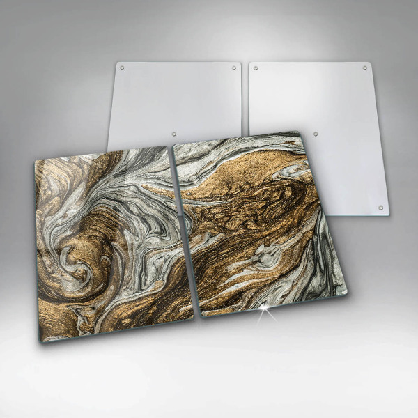 De vidrio templado Rica abstracción