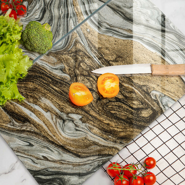 De vidrio templado Rica abstracción