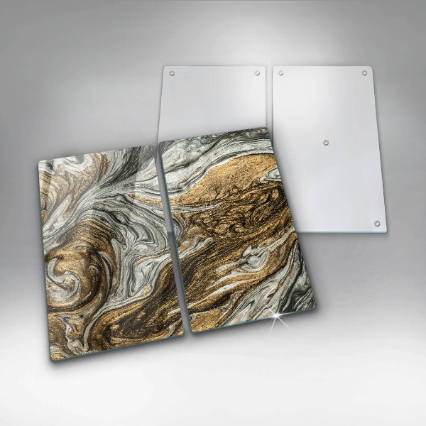 De vidrio templado Rica abstracción