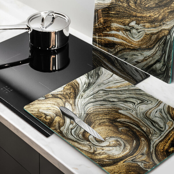 De vidrio templado Rica abstracción