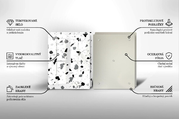 De vidrio templado Gres decorativo