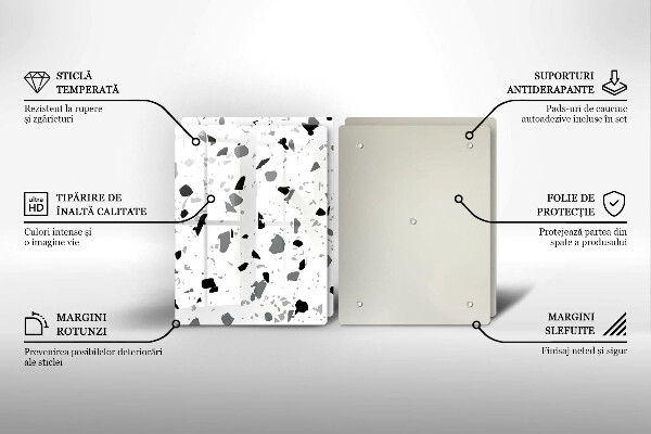 De vidrio templado Gres decorativo