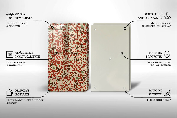 De vidrio templado Gres fino