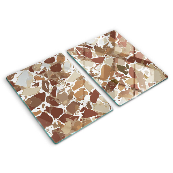 De vidrio templado Manchas decorativas de piedra