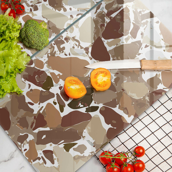 De vidrio templado Manchas decorativas de piedra