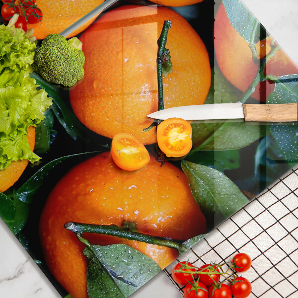 De vidrio templado Naranja