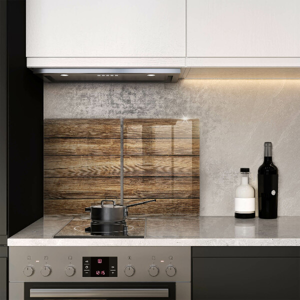 De vidrio templado Tableros de textura de madera