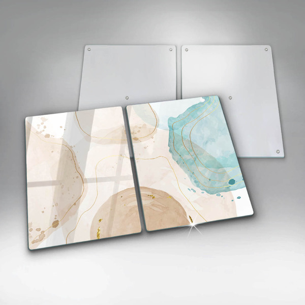 De vidrio templado Formas bohemias brillantes