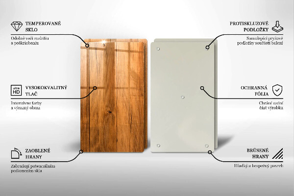 De vidrio templado Tablones de madera