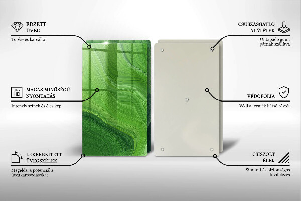 De vidrio templado Textura abstracta