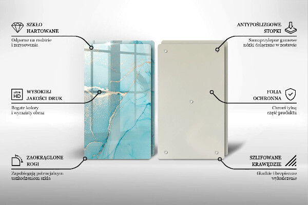 De vidrio templado Abstracción de piedra