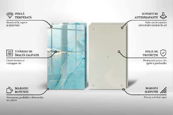 De vidrio templado Abstracción de piedra