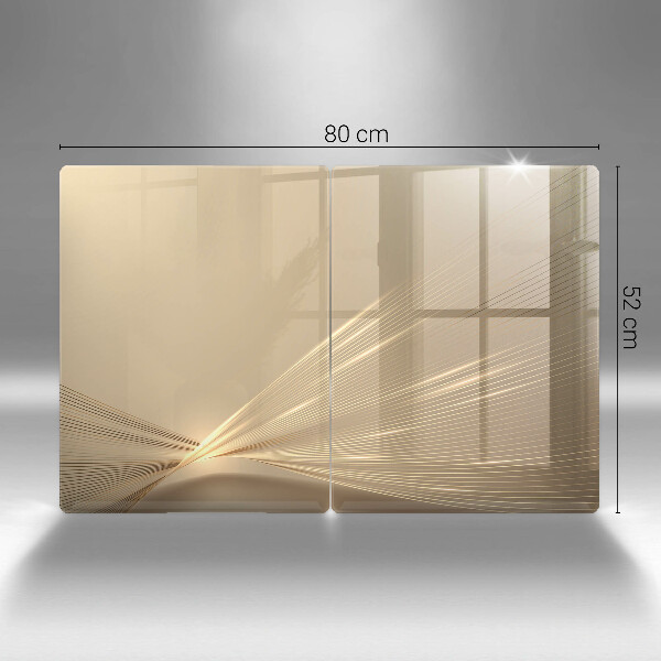 De vidrio templado Abstracción moderna