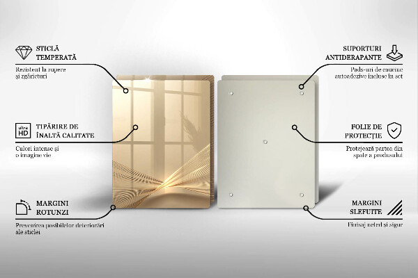 De vidrio templado Abstracción moderna