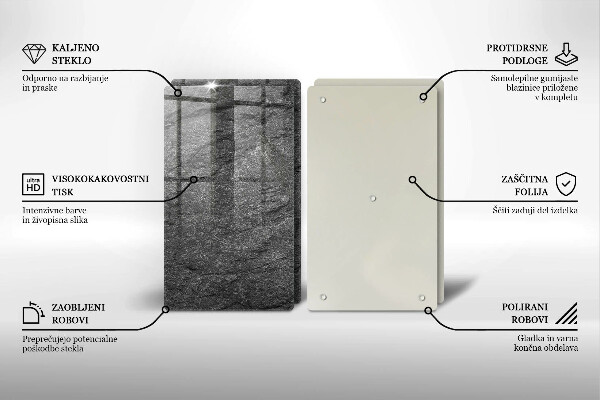 De vidrio templado Textura de piedra