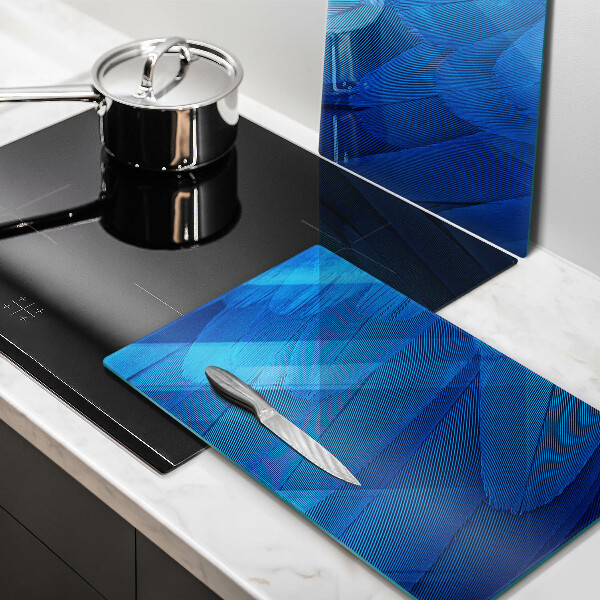 De vidrio templado Plumas de ave