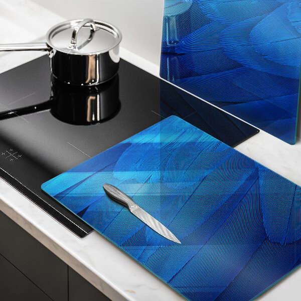 De vidrio templado Plumas de ave