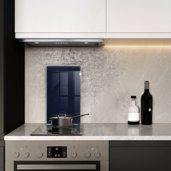 Tabla de cortar de vidrio Azul marino