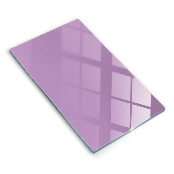 Tabla de cortar de vidrio Color violeta