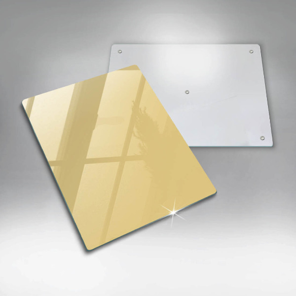 Tabla de cortar de vidrio Amarillo