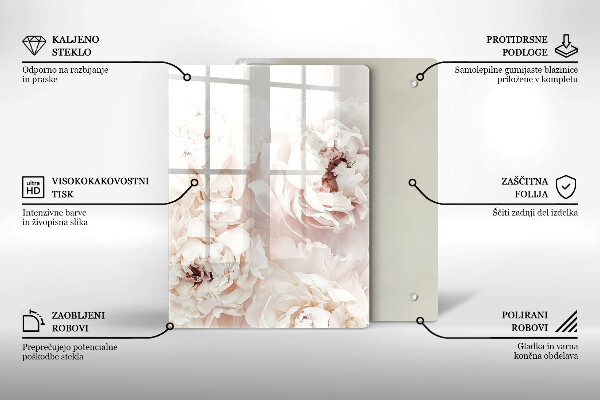 Tabla de cortar de vidrio Amarillo