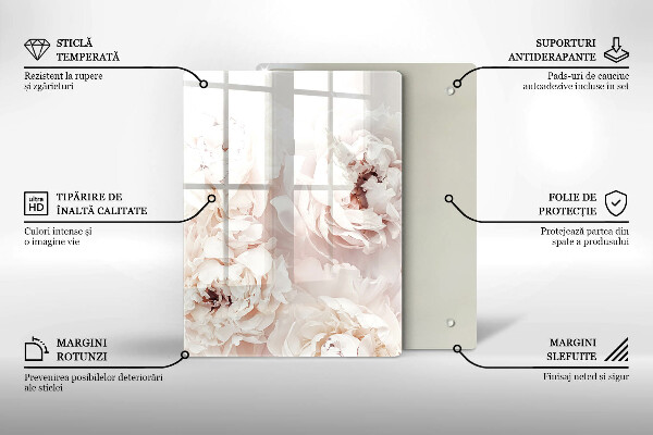 Tabla de cortar de vidrio Amarillo