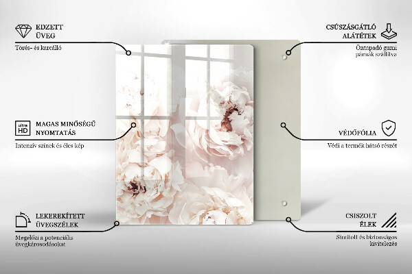 Tabla de cortar de vidrio Amarillo