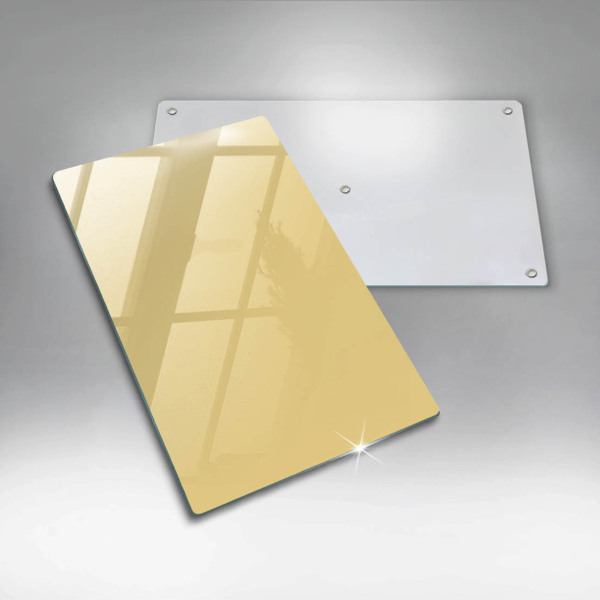 Tabla de cortar de vidrio Amarillo