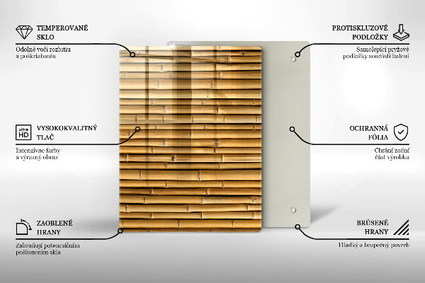 Tabla de cortar de vidrio Formas metálicas