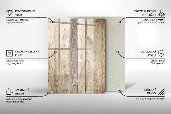 Tabla de cortar de vidrio Abstracción de oro azul