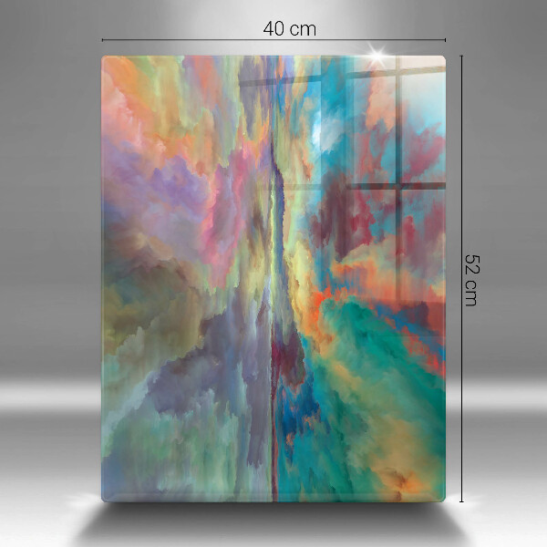 Tabla de cortar de vidrio Cielo colorido