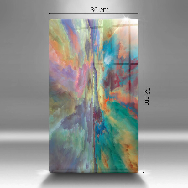 Tabla de cortar de vidrio Cielo colorido