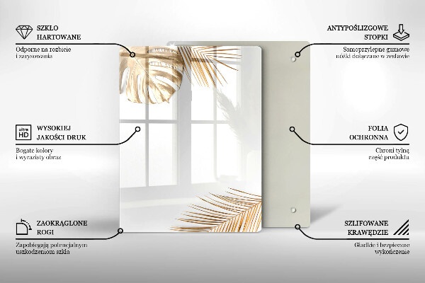 Tabla de cortar de vidrio Gres claro