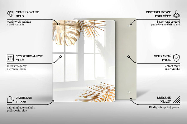 Tabla de cortar de vidrio Gres claro